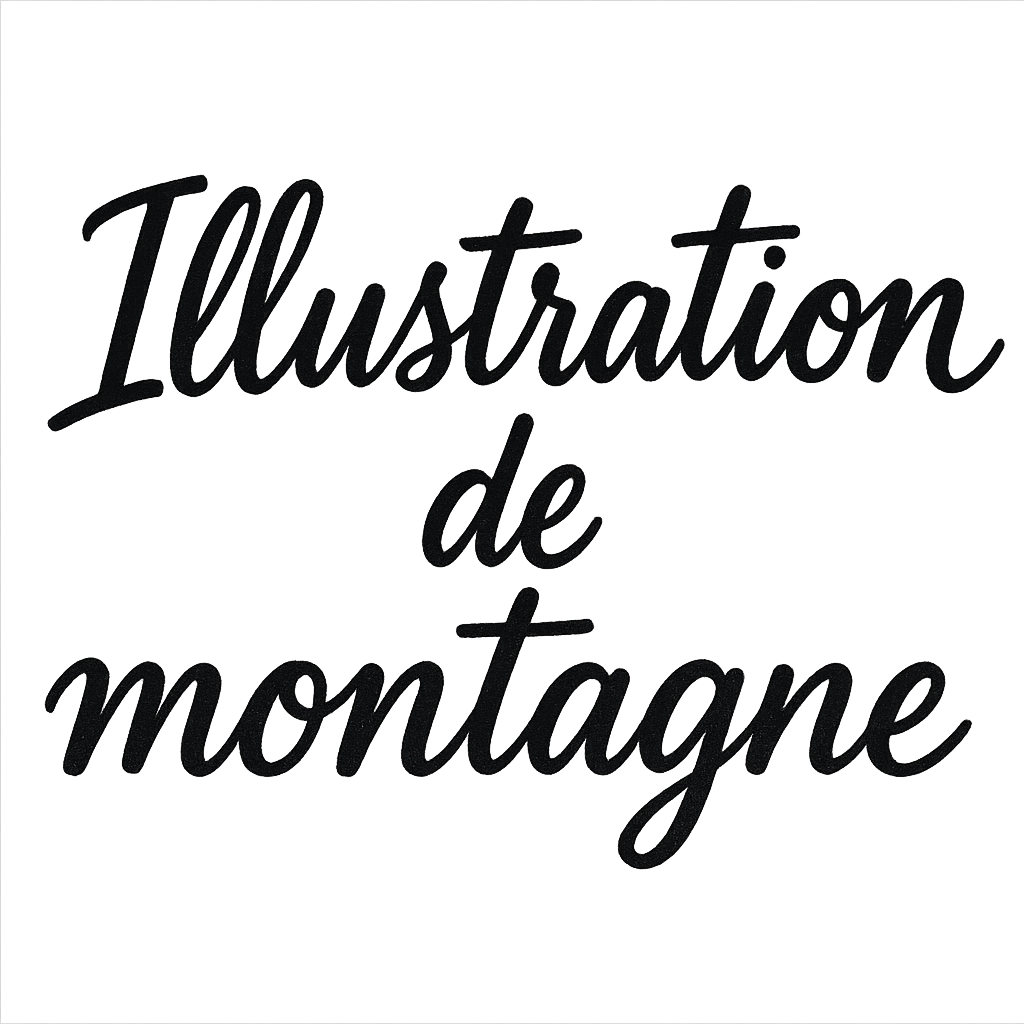 Illustration De Montagnes