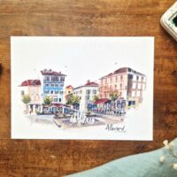 Place d'Allevard La place d'Allevard